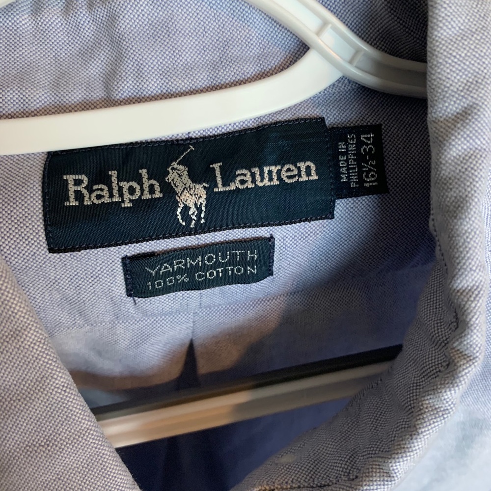 Ralph Lauren 16 1/2 - 34 button down shirt
